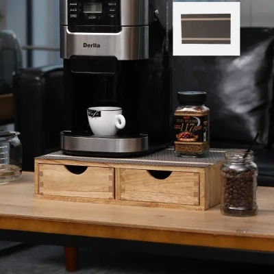 2 storage drawers holder for capsules coffee pod k cup organizer 2 storage drawers holder for capsules coffee pod k cup organizer