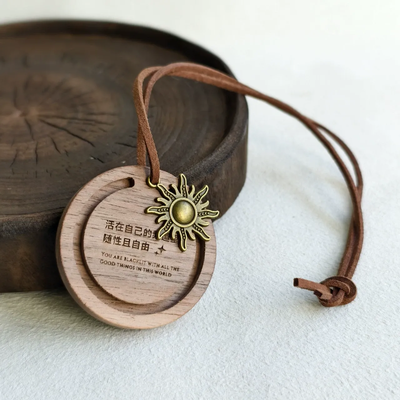 ooden car air freshener essential oil diffuser pendant natural walnut rearview mirror hanging aromatherapy ornament ooden car air freshener essential oil diffuser pendant natural walnut rearview mirror hanging aromatherapy ornament